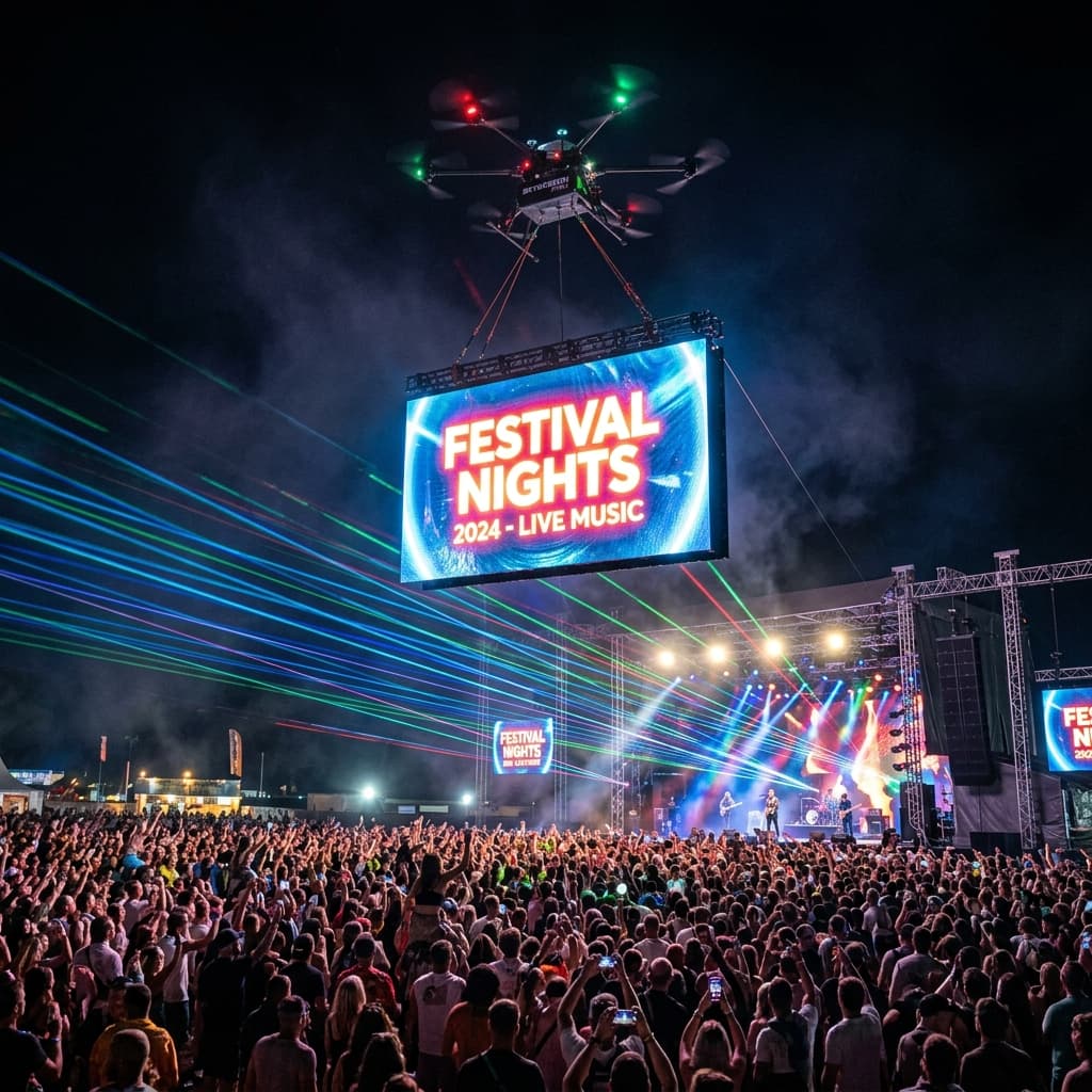 Concerts - Turn the night sky into the stage